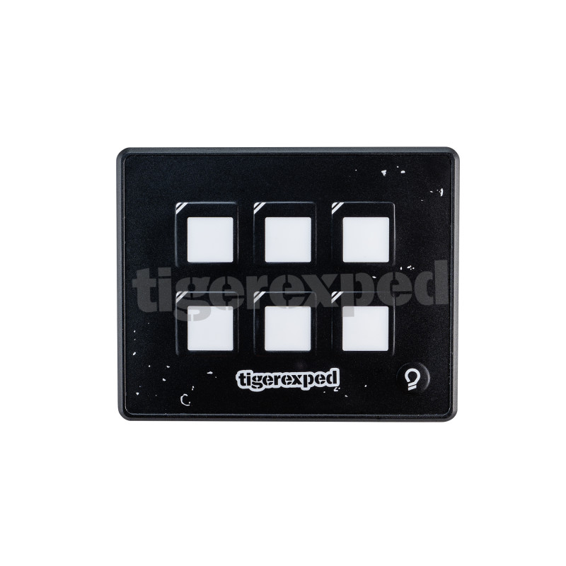 Tableau de commande bateau/camping-car 12V/24V, 6 ports Bluetooth