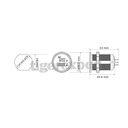 Voltmètre/Ampèremètre numérique pour 12/24V