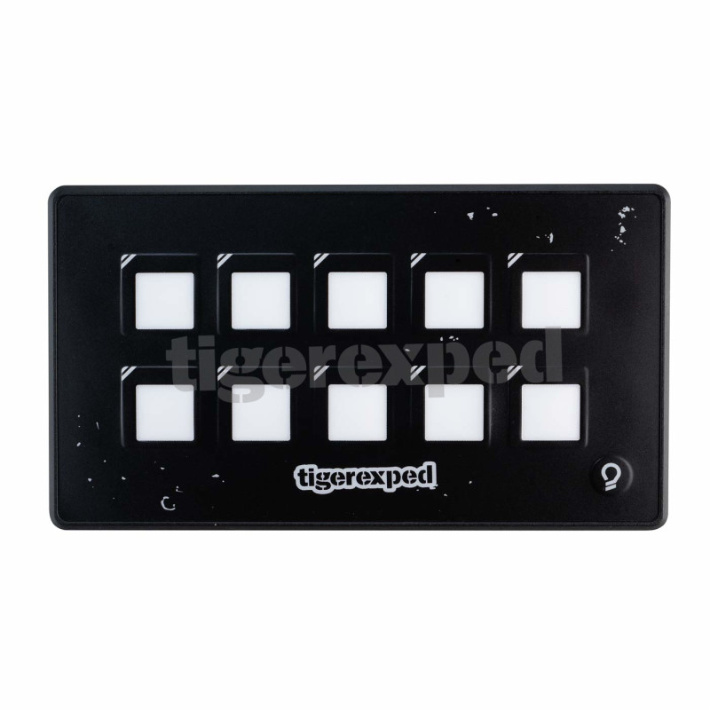 Tableau de commande bateau / camping-car 12V/24V, 10 ports Bluetooth