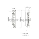 Jeu de barres mini 100A 2 x M5 + 5 x M4