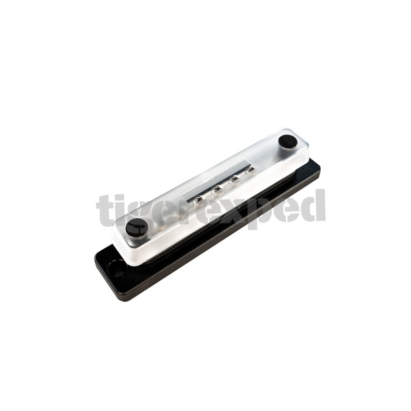 Jeu de barres 150A 2 x M6 + 12 x M4