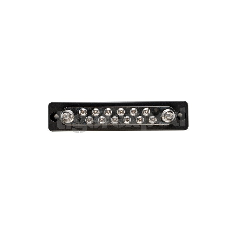 Jeu de barres 150A 2 x M6 + 12 x M4