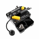 Disjoncteur automatique avec interrupteur de réarmement M6 (1/4") 50A