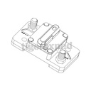 Disjoncteur automatique avec interrupteur de réarmement M6 (1/4") 50A