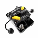 Disjoncteur avec interrupteur de réarmement M6 (1/4") 80A