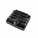 Porte-fusible 6 sorties connexion M4 (12/24V)