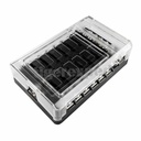 Porte-fusible 12 sorties avec jeu de barres connexion M4 (12/24 V)