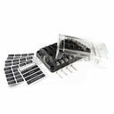 Porte-fusible 12 sorties avec jeu de barres connexion M4 (12/24 V)