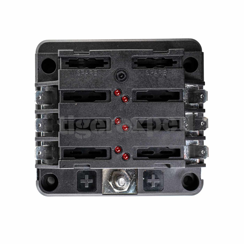 Porte-fusible 6 sorties connexion rapide (12/24 V)