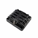 Porte-fusible 6 sorties connexion rapide (12/24 V)