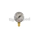 Réducteur de pression réglable 1-5,5 bar avec manomètre et 2x embout de tuyau 10 mm