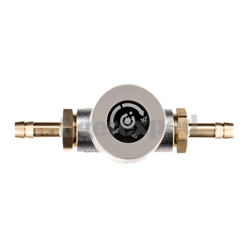 Mitigeur thermostatique avec embouts pour tuyau de ⌀ 10 mm