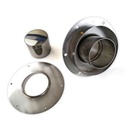 Conduit de toit en acier inoxydable, 70 mm