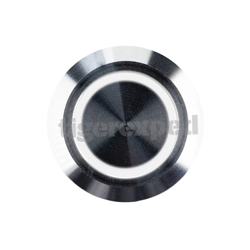 Interrupteur en acier inoxydable avec LED blanche 12V 5A