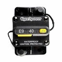 Disjoncteur avec interrupteur de réarmement M6 (1/4") 40A