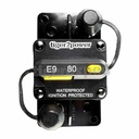 Disjoncteur avec interrupteur de réarmement M10 (3/8") 80A