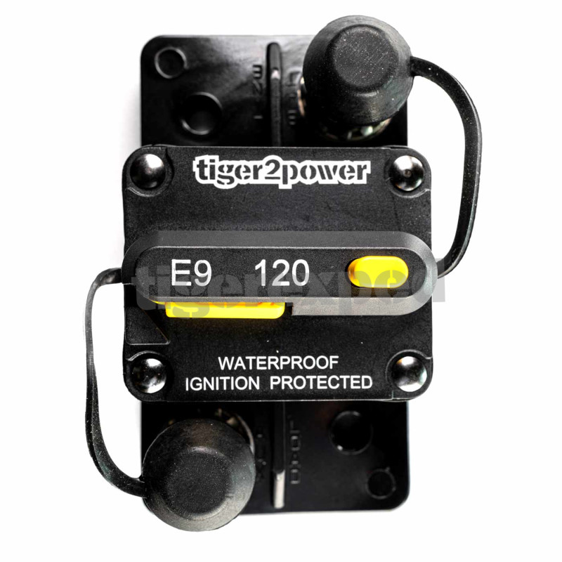 Disjoncteur avec interrupteur de réarmement M10 (3/8") 120A