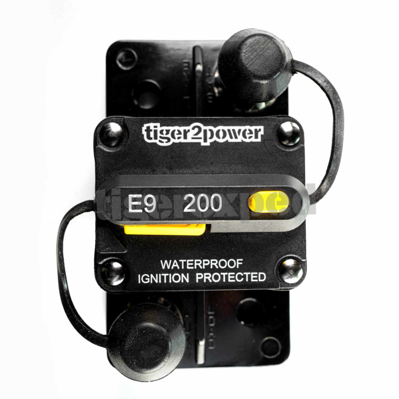 Disjoncteur avec interrupteur de réarmement M10 (3/8") 200A