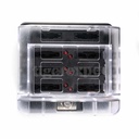 Porte-fusible 6 sorties connexion rapide (12/24 V)