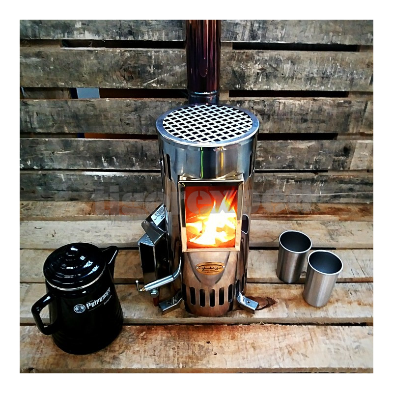 Poêle diesel "Siberia", 2 kW, système 70 mm 