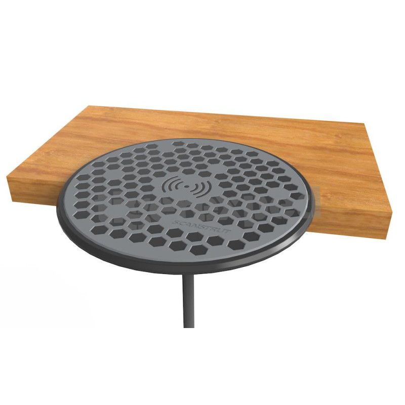 Chargeur sans fil étanche ROKK, surface