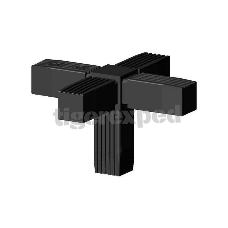 Connecteur en croix pour meuble de van aménagé