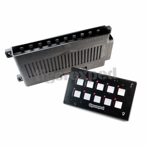 [TEX4251BT] Tableau de commande bateau / camping-car 12V/24V, 10 ports Bluetooth