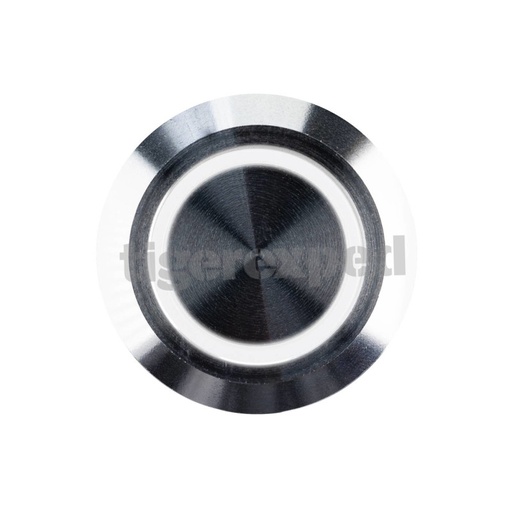 [TEX4243-12V] Interrupteur en acier inoxydable avec LED blanche 12V 20A