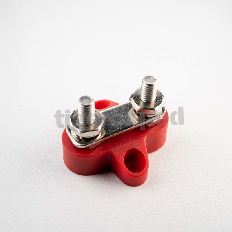 [TEX4169] Bloc de distribution double rouge - M8