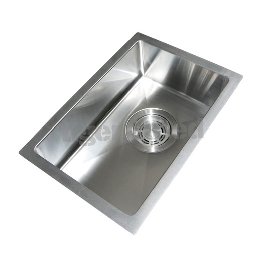 [36023-V2] Evier de camping-car en acier inoxydable 340 x 220 x 120 mm de Queensize Camper