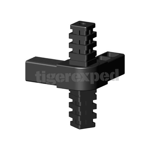 [19357] Raccord 4 bras avec charnière