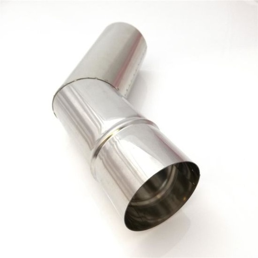 [21291] Conduit de fumée de poêle à 45 degrés