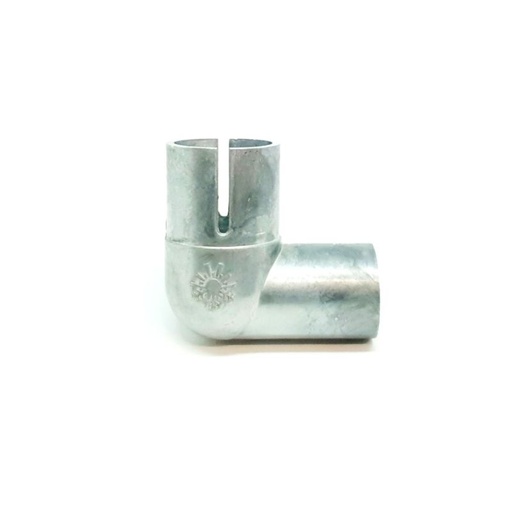 [P5198] Adaptateur coudé de tuyau d'échappement Ø 24 mm